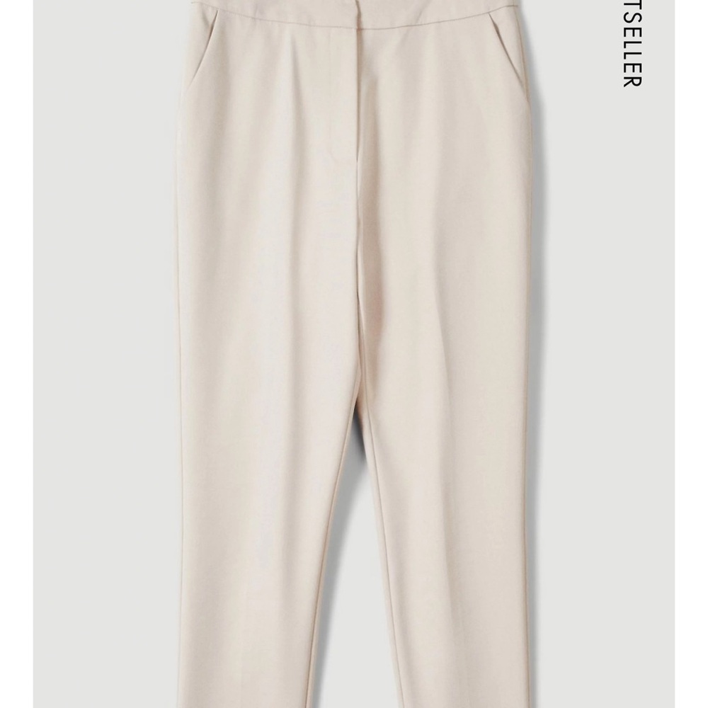 NEW-Karen Millen Techno Woven Pants